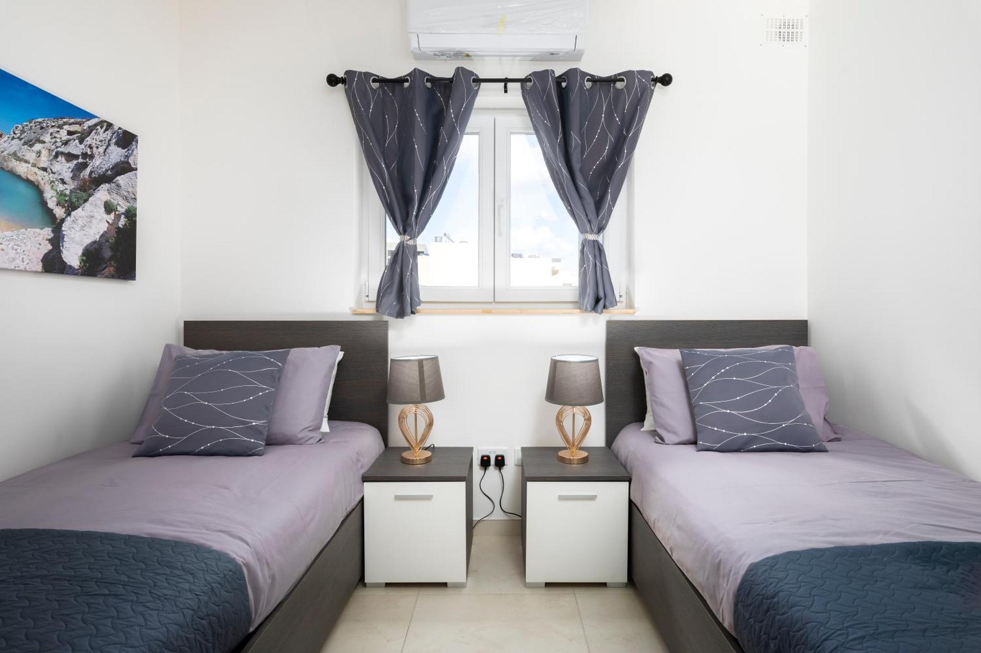 Modern & Spacious 2Br Apartment With Country Views - Close To Xemxija Bay Bahía de San Pablo Exterior foto